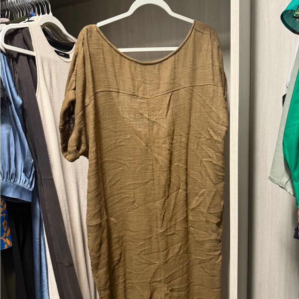 Elegant Tan Dress